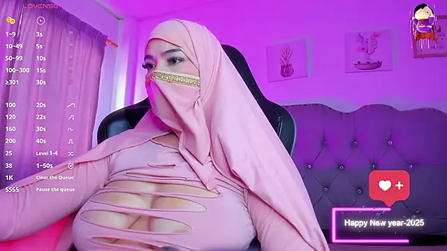 Tahiraa  online show from 9, 1, 2025