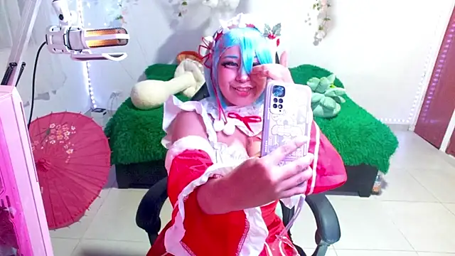 Snapshot of MilkyXSakura chatting on 4, 12, 2024 MilkyXSakura online show from 4, 12, 2024