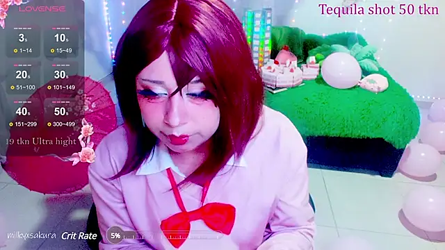 Snapshot of MilkyXSakura chatting on 9, 2, 2025 MilkyXSakura online show from 9, 2, 2025