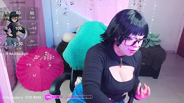 Snapshot of MilkyXSakura chatting on 11, 10, 2025 MilkyXSakura online show from 11, 10, 2025