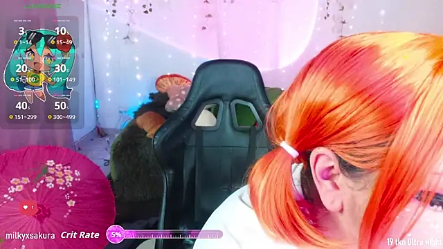 Snapshot of MilkyXSakura chatting on 31, 10, 2025 MilkyXSakura online show from 31, 10, 2025