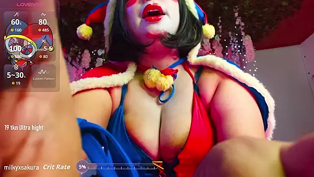 Snapshot of MilkyXSakura chatting on 14, 11, 2025 MilkyXSakura online show from 14, 11, 2025