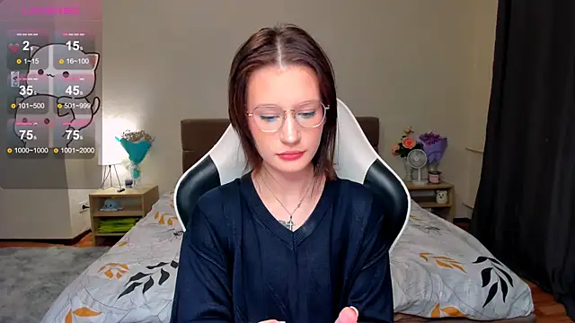 Snapshot of DearLia chatting on 14, 2, 2025 DearLia online show from 14, 2, 2025