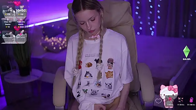 Snapshot of EviStar chatting on 5, 11, 2025 EviStar online show from 5, 11, 2025