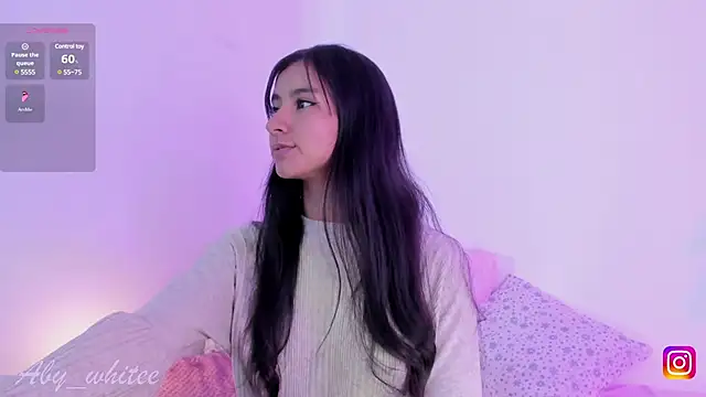 Snapshot of AbyWhitee chatting on 9, 12, 2024 AbyWhitee online show from 9, 12, 2024