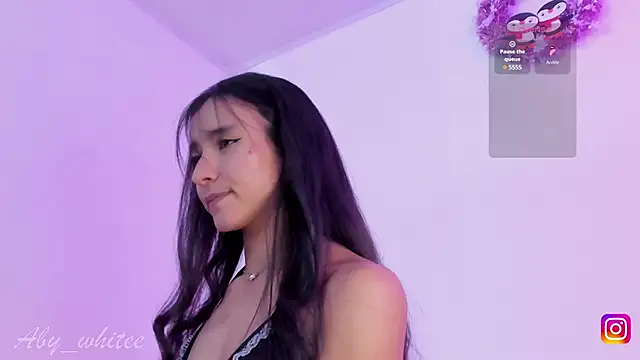 Snapshot of AbyWhitee chatting on 17, 12, 2024 AbyWhitee online show from 17, 12, 2024