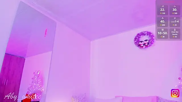 Snapshot of AbyWhitee chatting on 11, 1, 2025 AbyWhitee online show from 11, 1, 2025