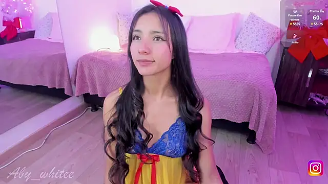 Snapshot of AbyWhitee chatting on 20, 1, 2025 AbyWhitee online show from 20, 1, 2025