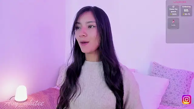 Snapshot of AbyWhitee chatting on 29, 1, 2025 AbyWhitee online show from 29, 1, 2025