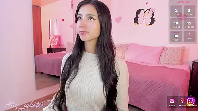 Snapshot of AbyWhitee chatting on 13, 3, 2025 AbyWhitee online show from 13, 3, 2025