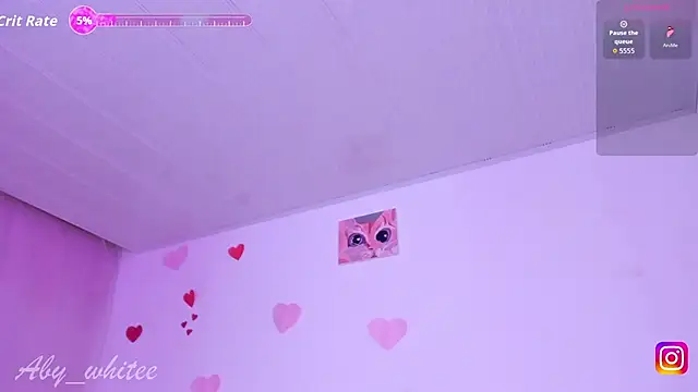 Snapshot of AbyWhitee chatting on 3, 10, 2025 AbyWhitee online show from 3, 10, 2025