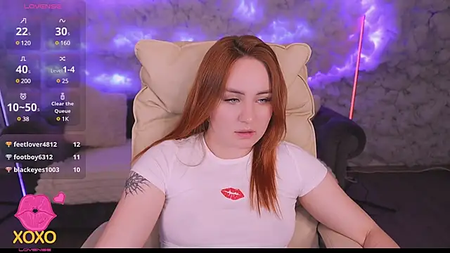 Snapshot of LovelyBell chatting on 28, 2, 2025 LovelyBell online show from 28, 2, 2025