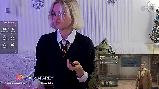 calviafarey online show from 28, 11, 2025