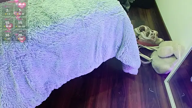 Snapshot of Aurora_blossom__ chatting on 1, 2, 2025 Aurora blossom online show from 1, 2, 2025