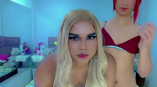 Snapshot of party_duo_trans chatting on 22, 3, 2025 party duo trans online show from 22, 3, 2025