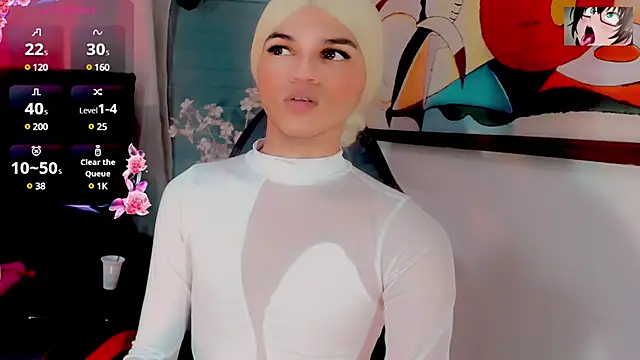 Gabyqueen70 online show from 1, 2, 2025