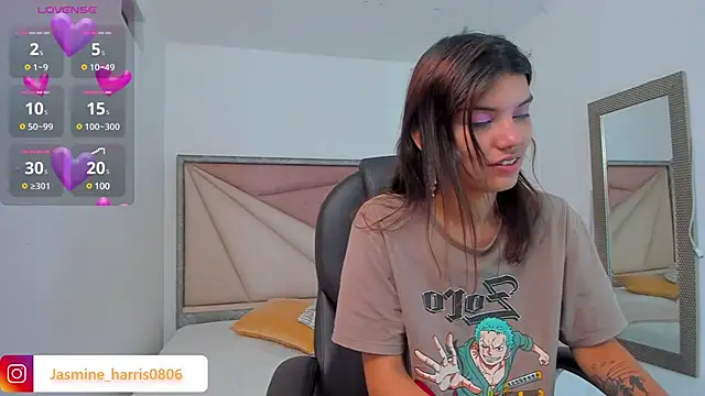 Snapshot of JasmineHarris chatting on 5, 3, 2025 JasmineHarris online show from 5, 3, 2025