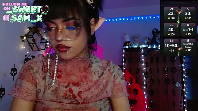 Snapshot of sweet_Samx chatting on 23, 12, 2024 sweet Samx online show from 23, 12, 2024