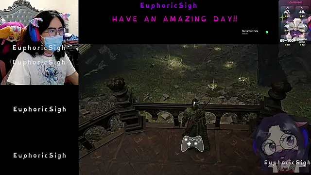 EuphoricSigh online show from 1, 3, 2026