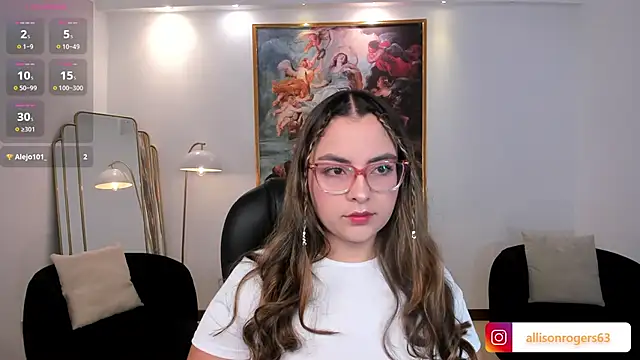 Snapshot of AllisonRogersX chatting on 4, 4, 2026 AllisonRogersX online show from 4, 4, 2026