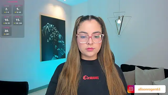 Snapshot of AllisonRogersX chatting on 5, 4, 2026 AllisonRogersX online show from 5, 4, 2026