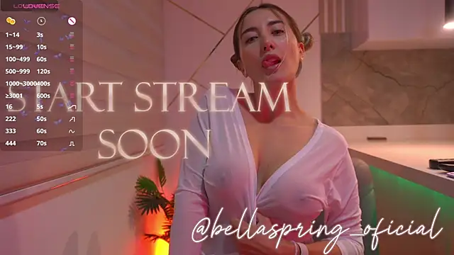 b3llaspringg online show from 11, 1, 2026