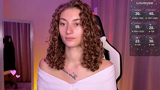 Snapshot of lady_curls chatting on 18, 1, 2025 lady curls online show from 18, 1, 2025