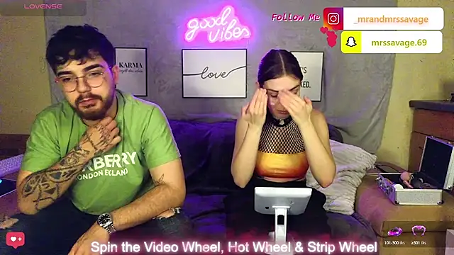 Snapshot of MrAndMrsSavage chatting on 11, 1, 2025 MrAndMrsSavage online show from 11, 1, 2025