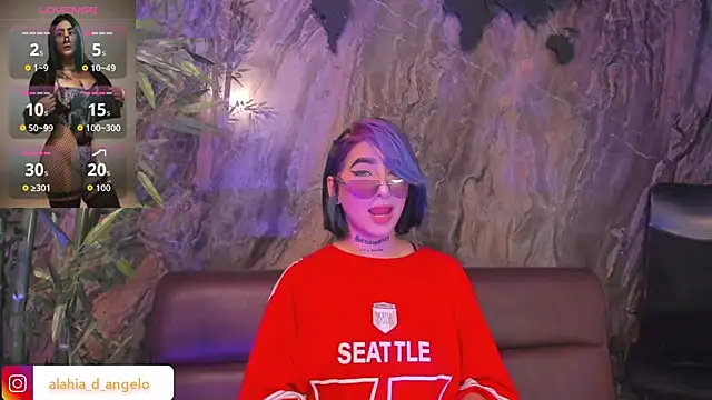 Alahia Dangelo online show from 3, 12, 2025