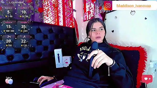 Snapshot of Madisson_Ivanova chatting on 19, 1, 2025 Madisson Ivanova online show from 19, 1, 2025