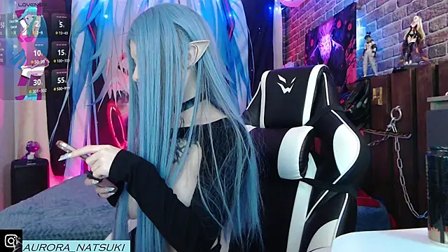 Aurora Natsuki online show from 19, 1, 2025