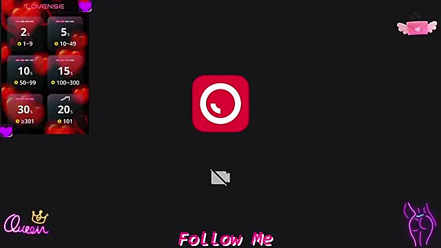 QueenYsuRey online show from 12, 4, 2026