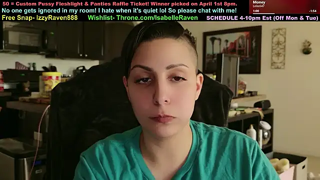 Snapshot of IsabelleRaven chatting on 19, 3, 2026 IsabelleRaven online show from 19, 3, 2026