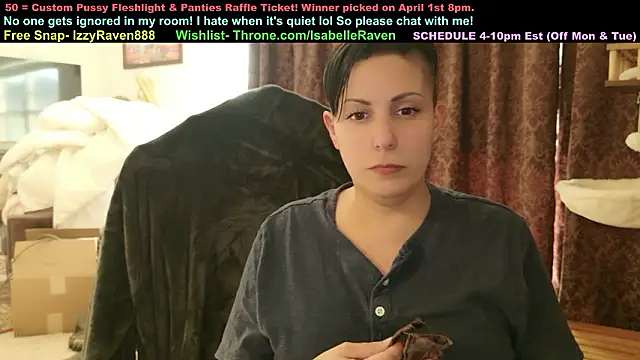 Snapshot of IsabelleRaven chatting on 20, 3, 2026 IsabelleRaven online show from 20, 3, 2026