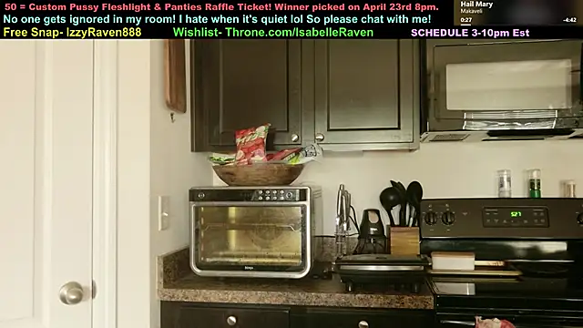 Snapshot of IsabelleRaven chatting on 20, 4, 2026 IsabelleRaven online show from 20, 4, 2026