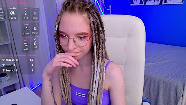 VioletShine online show from 30, 1, 2025