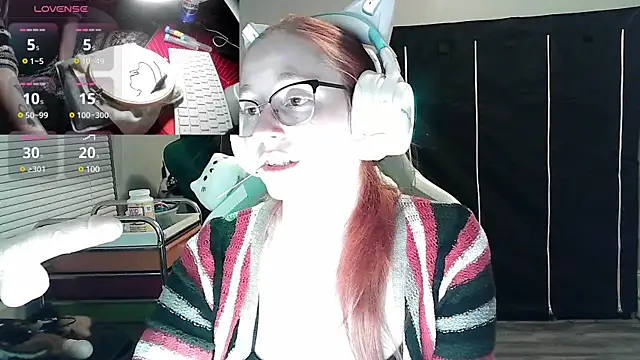 LilyFoxxx online show from 4, 1, 2025