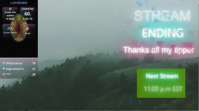 ivynyxx online show from 1, 3, 2025