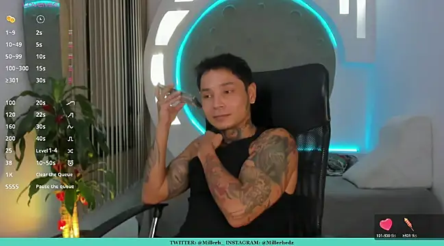 Snapshot of tattokoi chatting on 5, 3, 2025 tattokoi online show from 5, 3, 2025