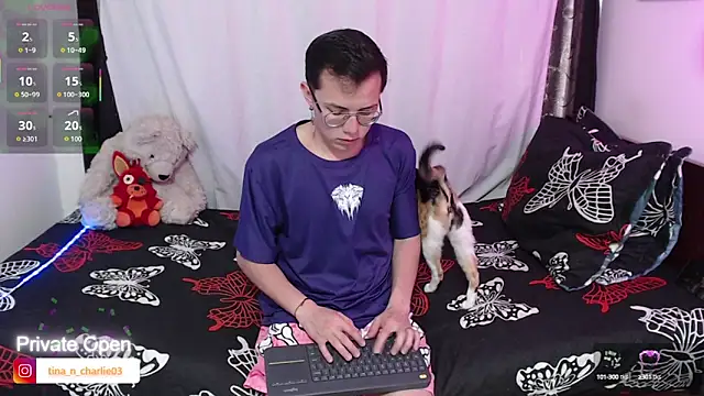 Snapshot of Tina_4_Charlie chatting on 14, 9, 2025 Tina 4 Charlie online show from 14, 9, 2025