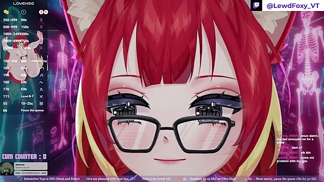 LewdKira VT online show from 12, 4, 2026