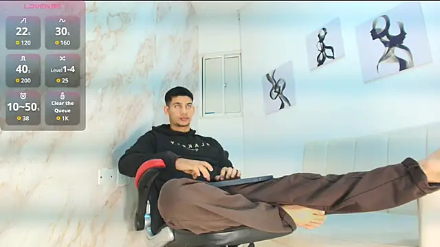 ANDRES STUD online show from 4, 12, 2025