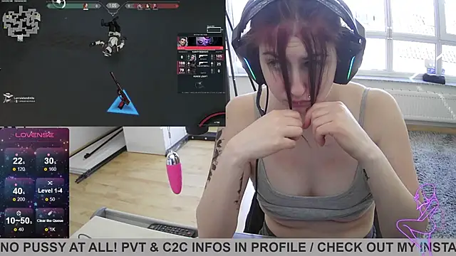 Gamergirl-Linela online show from 18, 2, 2025