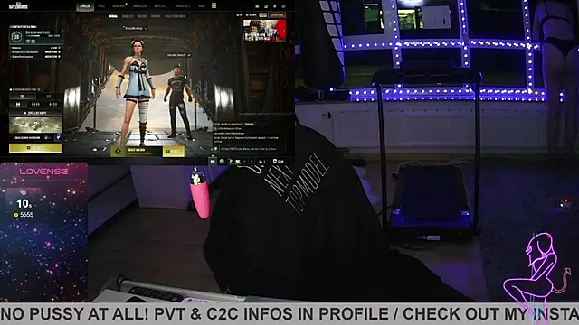 Gamergirl-Linela online show from 22, 3, 2025