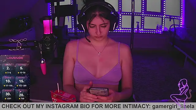 Gamergirl-Linela online show from 5, 10, 2025