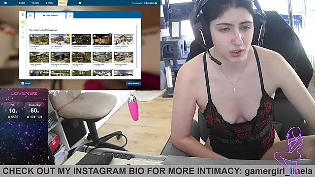 Gamergirl-Linela online show from 17, 12, 2025