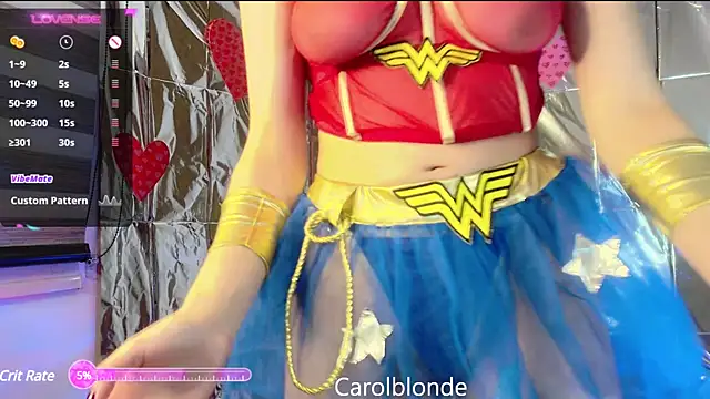 Carolblonde online show from 28, 2, 2025