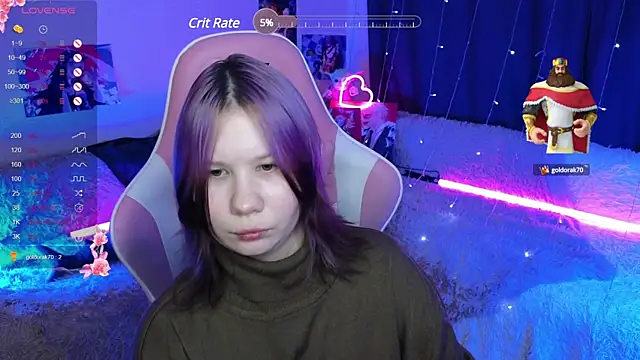 Little kitsune1707 online show from 18, 2, 2025