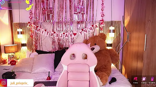 Julieta priv online show from 16, 2, 2026