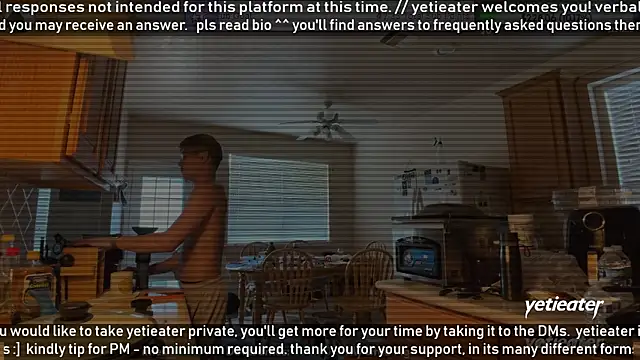 Snapshot of yetieater chatting on 8, 7, 2026 yetieater online show from 8, 7, 2026